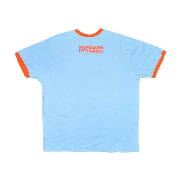 Vintage 2004 American Apparel Napoleon Dynamite Movie Promo Ringer Tee - Size XL - Picture 3 of 9
